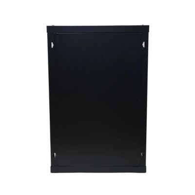 5. Extralink - 19" 18U 600mm hanging cabinet, glass front, black
