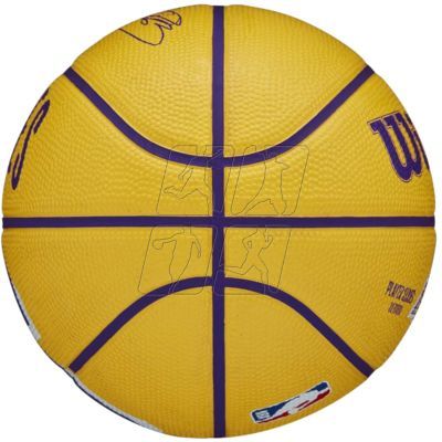 3. Ball Wilson NBA Player Icon Stephen Curry Mini Ball WZ4007401XB