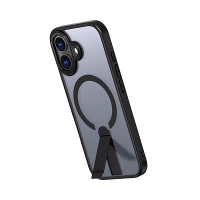 3. Hybrid Armor X case for iPhone 17 with MagSafe-compatible stand - black