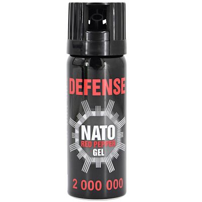 2. PEPPER SPRAY DEFENCE NATO GEL 2MLN CONE 50ML 40050-C SHARG