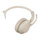 4. Jabra Evolve2 65 UC Mono Link380c Wireless Over-Ear Headphones, Beige + Stand