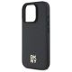 6. DKNY Repeat Pattern Stack Logo MagSafe iPhone 16 Pro Case - Black