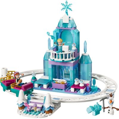 3. LEGO Disney Princess 43281 Elsa's Ice Castle and Sleigh Ride