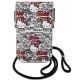 2. Hello Kitty Leather Tags Graffiti Cord bag - beige