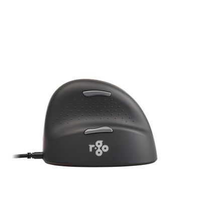 33. Ergonomic mouse for right-handed users R-Go Pele HE USB large black/silver retail