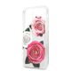 3. Guess GUHCN58ROSTRT iPhone 11 Pro transparent hardcase Flower Desire Pink & White Rose