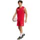 8. adidas Entrada 26 Sleeveless Jersey Men's T-Shirt Red KB3932