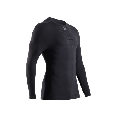 MightyWool LS-X Long-Sleeve Shirt Black-L X-BIONIC