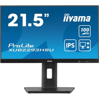 2. Iiyama Display 22 XUB2293HSU-B7 IPS - Flat Screen - 54.6 cm