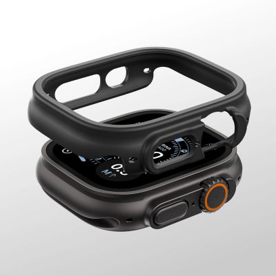 10. AmazingThing Minimal Protective Case for Apple Watch UItra 3 49mm - Black