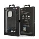 8. BMW Leather Carbon Case for iPhone 14 Pro Max - Black