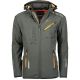 4. Men’s Softshell Jacket Geographical Norway ROYAUTE DGREY-ORANGE GTX MEN 068 (WW4643H/GN-DARK GREY / ORANGE)