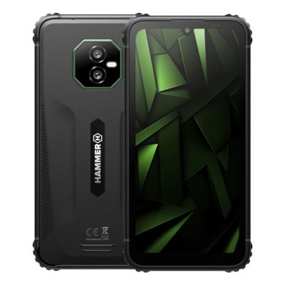 Hammer Ranger smartphone (Green) DS 6.1" IPS TFT 720x1560/2GHz/256GB/6GB RAM/Android 15/microSDXC/WiFi,BT,4G