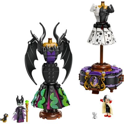 9. LEGO DISNEY CLASSIC 43262 Maleficent and Cruella de Vil Dresses