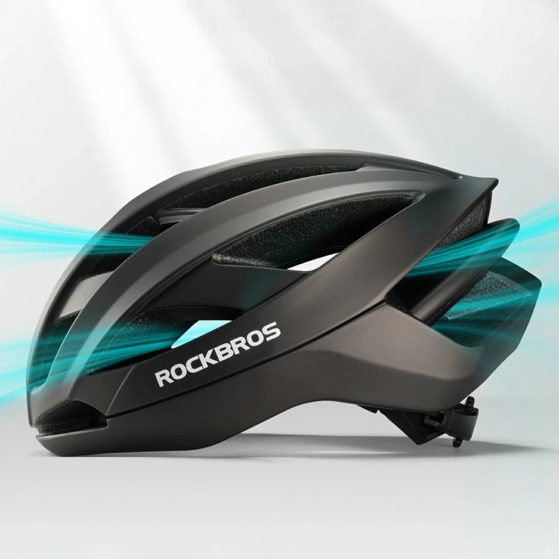 5. Universal cycling helmet Lingzhe LK-69 size L black 58-62 cm