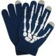 WHITE AND NAVY SMARTPHONE GLOVES SEMI LINE