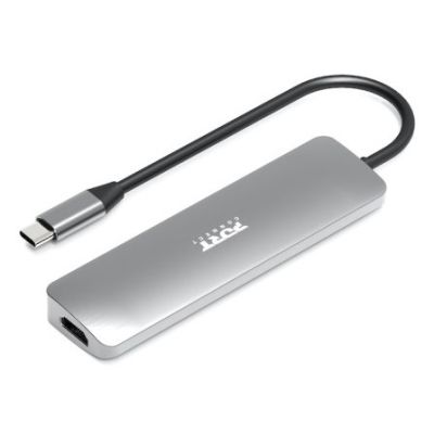 2. Port Designs 900162 USB Type-C Hubs and Concentrators Silver
