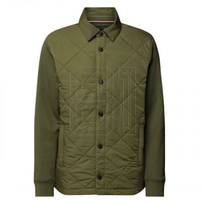 13. Tommy Hilfiger Mix Media Quilted Coach Jacket M MW0MW27894