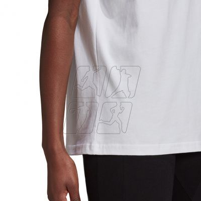 6. Adidas Essentials 3-Stripes Tee W H10201