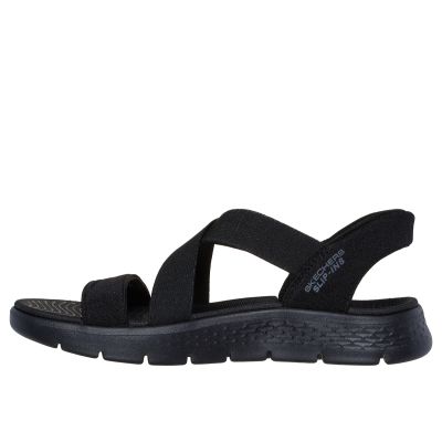 5. Skechers Women's GO WALK FLEX SANDAL GLIMMER UP 141489 BBK