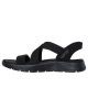 5. Skechers Women's GO WALK FLEX SANDAL GLIMMER UP 141489 BBK