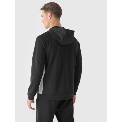 7. Men's training sweatshirt with a hood 4F 4FWAW24TFSWM405-20S