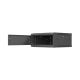 5. LANBERG WALL-MOUNTED RACK CABINET 19" 4U 600X600 BLACK METAL DOOR (FLAT PACK)