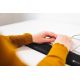 8. BakkerElkhuizen Trapezium Ergo ergonomic wrist rest, compact width 330mm