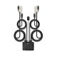 3. Lindy 42344 KVM Switch Rack Mounting Options Black