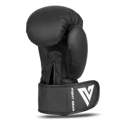 4. 8oz Boxing Gloves - Taver Black One - Origin Series