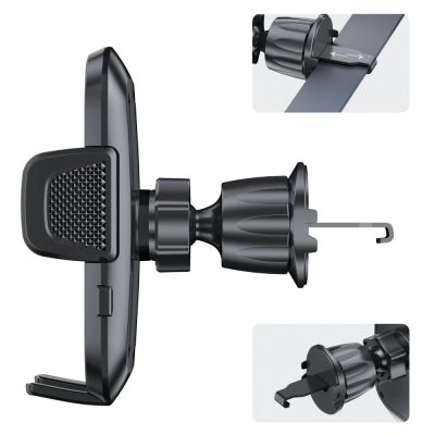 7. Tech-Protect V8 Car Holder for CD Slot or Air Vent Mount - Black