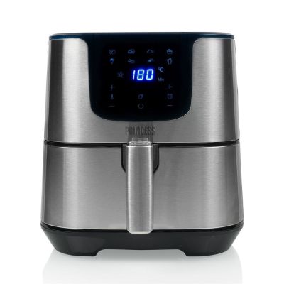 5. Princess 182060 Single 5.5L Standalone 1700W Hot Air Fryer Silver