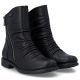 4. Rieker 74853-00 Waterproof Black Leather Ankle Boots for Women