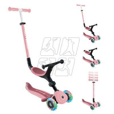 Scooter with ride-on seat GO•UP ACTIVE LIGHTS (744-210)