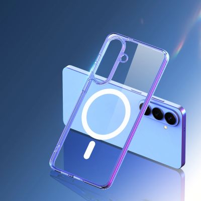 11. Dux Ducis Clin Mag Case Compatible with MagSafe for Samsung S26 Plus - Transparent