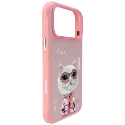2. Nimmy Cool&Cute 2.0 Cat Case for iPhone 17 Pro - Pink