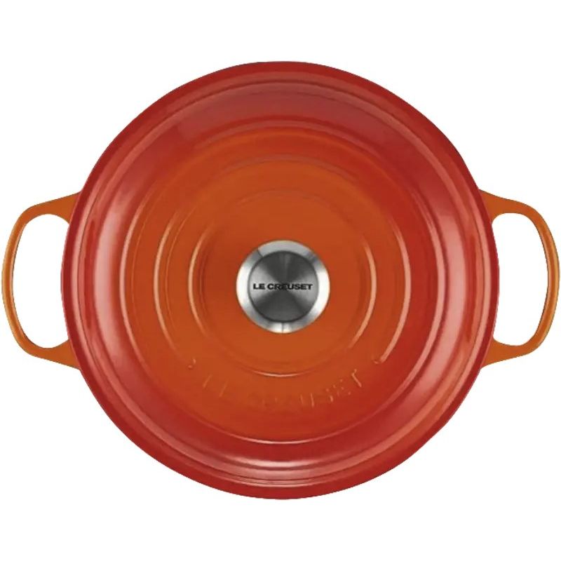 3. Le Creuset Gourmet Professional 30cm Round Oven Pot, Red