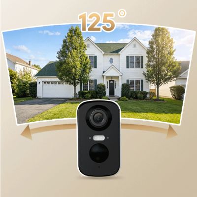 9. Dreame Navo Care SE 1 Outcam outdoor camera with solar panel - white
