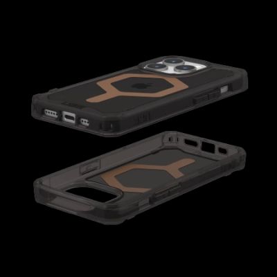 3. UAG Plyo MagSafe case for iPhone 15 Pro - black and brown