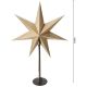 4. DECORATIVE STAR WITH LED ILLUMINATION, height: 65CM, CHAMPAGNE
