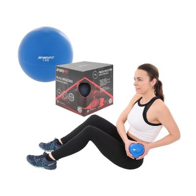 7. WEIGHT BALL WITH 1KG WEIGHT, BLUE ENERO FIT