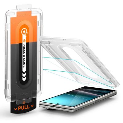2. Spigen Glas.TR EZ Fit Pro HD Tempered Glass 2-pack for Samsung Galaxy Z Fold 7 - Transparent