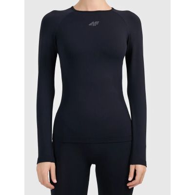 Seamless Quick-Drying Thermal Ski Base Layer for Women – 4F Long-Sleeve Top 4FWAW26USEAF326-20S