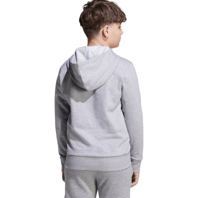 13. adidas Essentials Hoodie for kids gray JV9995
