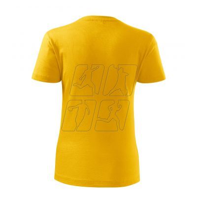 2. Malfini Classic New T-shirt W MLI-13304 yellow