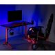 6. RGB Led NanoRS Gaming Desk, Black, Large, 100kg Max, Height 760mm, RS163