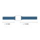 8. Magnetic Strap Magnetic Strap Bracelet for Apple Watch 41mm - Black