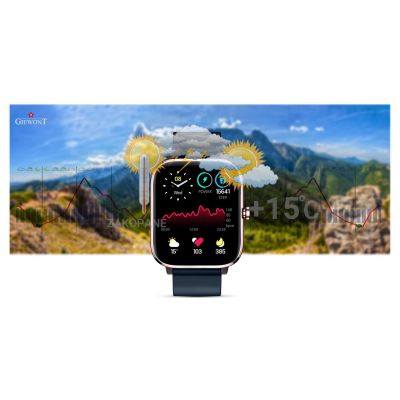 10. Giewont Pink and Navy Blue Smartwatch GW230-5