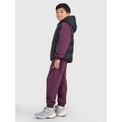 8. Children's down vest with synthetic filling 4F 4FJRAW25TVJAU331-20S