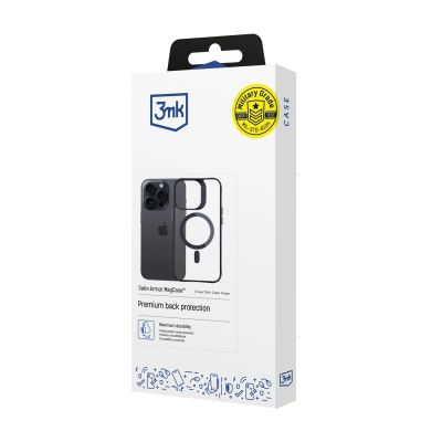 4. 3mk Satin Armor MagCase for Apple iPhone 13 Pro Max - Transparent